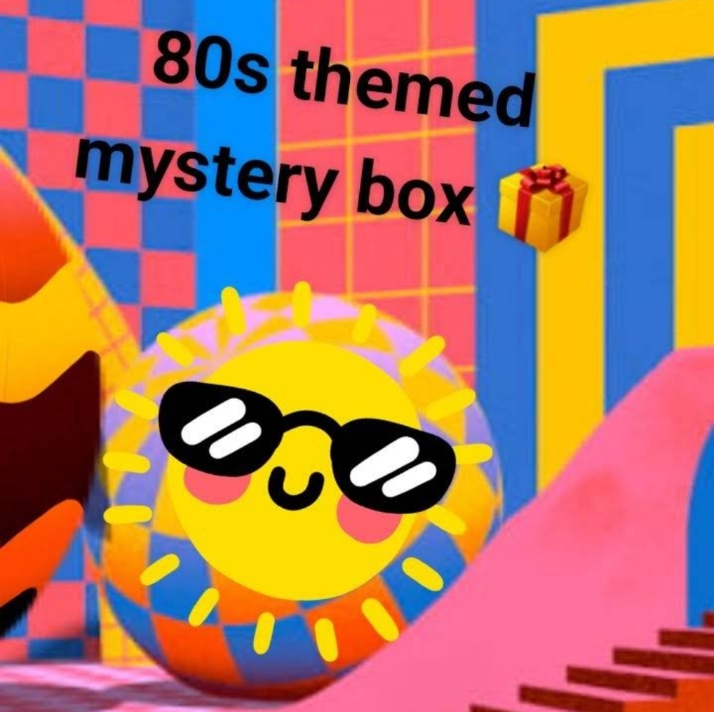 '80s themed mystery box